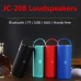 JC 208 Bluetooth Wireless Speaker
