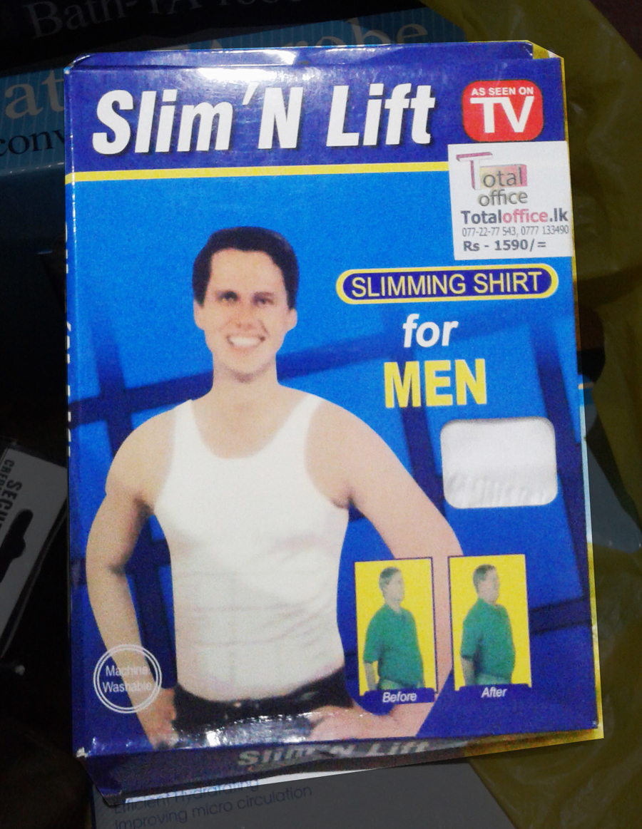 Men Slim N Lift Body Shaper Underwear Vest Shirt Corset Compression Shaper